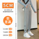 White sweatpants for women in spring and autumn thin loose ties ins trendy small radish casual pants