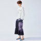 UOOYAA/Wuya 2025 Spring New Style of casual wear reverse-wearing sea soul striped T-shirt