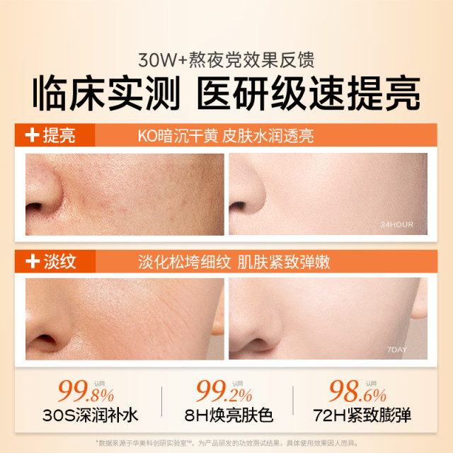 Astaxanthin Sleeping Mask No Wash and Hydrating Night Repair Applying to Stay Up Night Anti-Dark Oxidation Removes Yellow Gas Brightening
