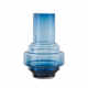 Ins style Internet celebrity blue glass vase can be salty or sweet simple home decoration living room desktop soft decoration