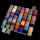 Mongolian hand-rolled cotton thread 1.2mm Bodhi text play rope tassel wear-resistant beads weaving Tibetan hand rope small roll