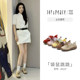 Dong Jie's same style Zhenmei Poetic Kangaroo Jumping 2025 Autumn New Style Velvet Thick-soled Casual Shoes Sports Kangaroo Shoes for Women