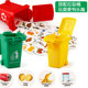 Alloy simulation garbage truck children's toy cleaning garbage classification trash can sanitation engineering model car boy