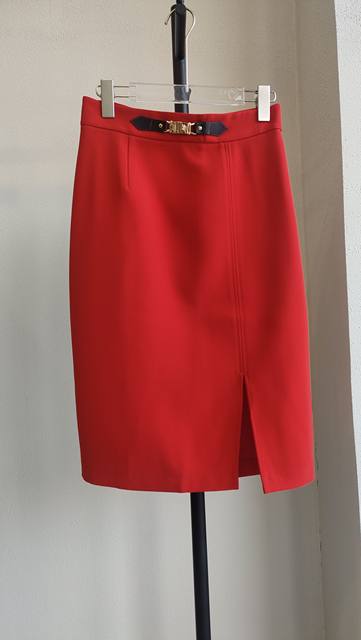Aian Qi genuine broken code loss Qingqi new style versatile solid color commuter hip straight skirt skirt mid skirt women
