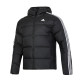 
Adidas down jacket women's summer new couple sportswear men's black thickened hooded duck down jacket