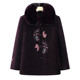 Grandma woolen coat for women and elderly new winter clothes plus velvet thickened lapel top mother new Chinese wool