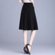 High waist drooping A-line skirt for women in spring and summer midskirt 2025 new versatile slim and small skirt
