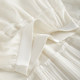 Drooping apricot skirt for women 2025 summer new high-waist mesh cake skirt slim A-line long skirt big hem skirt
