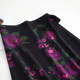 Temperature printed skirt A-line skirt for women Spring and Autumn 2025 new high-waisted slim skirt mid-length retro umbrella skirt
