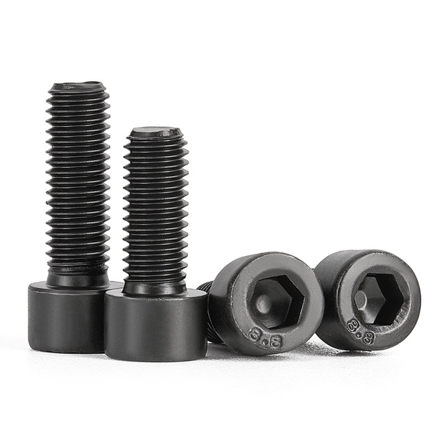 8.8 grade hexagon screws black cup head screws national standard hexagon bolt box 6M8M10M12M14M16
