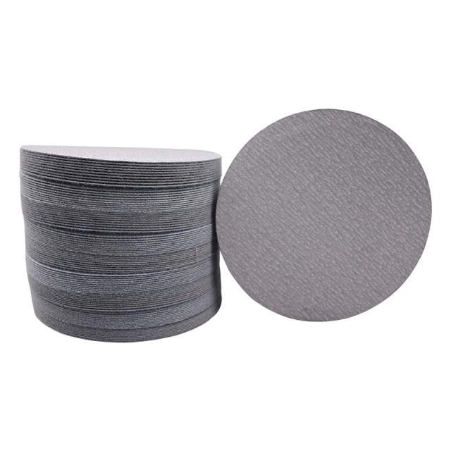 Taurus dry grinding round sandpaper 5 inch 9 inch flocking sandpaper sheet white sand grinding sheet painted polished sandpaper