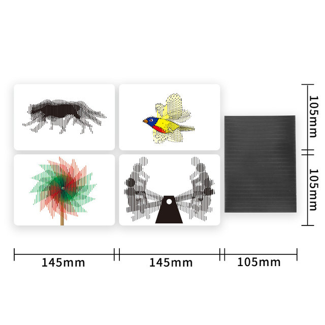 STEM education science raster animation children's handmade diy material package manual brain technology small production set