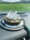 Good luck lotus crystal lotus car decoration car interior decoration national wind wooden car center console men's and women's car
