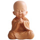 Buddhist zen little monk ornaments mini Huineng antique coffee table desk decorations a Zen interesting Japanese novice monk