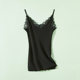 Export Japanese single women's lace bottoming silk high elastic thread slim camisole summer sexy