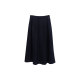 Zilulai is free and flowing ~ Simple and versatile commuting mid-length pressed A-line slim umbrella skirt skirt spring 869X