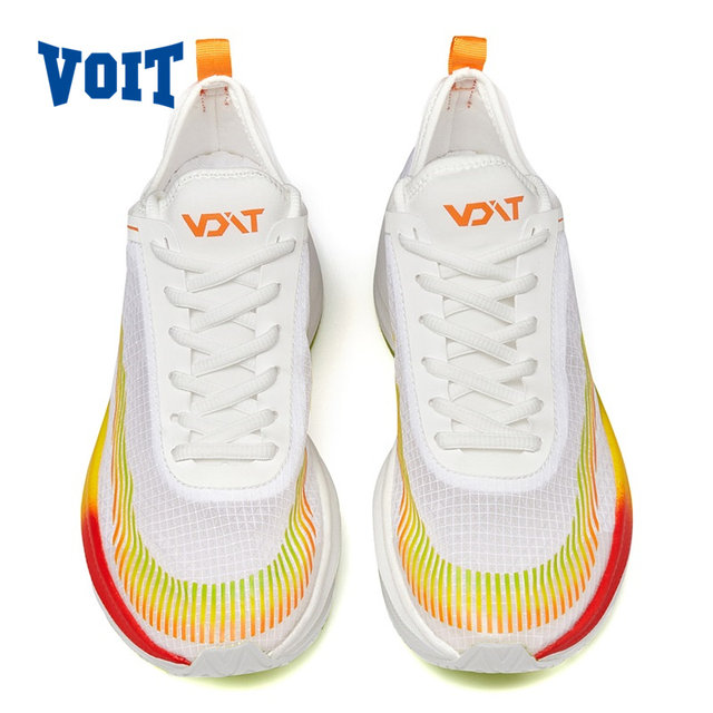 VOIT professional running shoes for women marathon lightweight mesh breathable thick-soled summer racing air-cushion sneakers