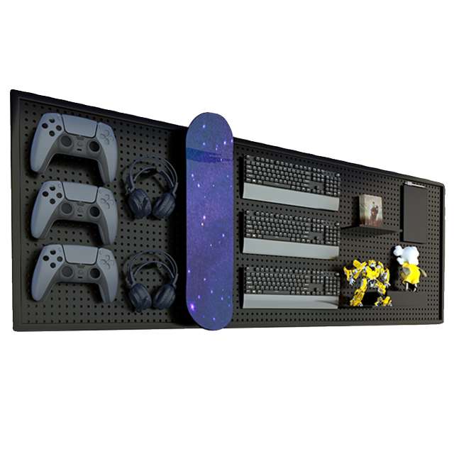E sports round hole hole board thickened storage rack shelf stainless