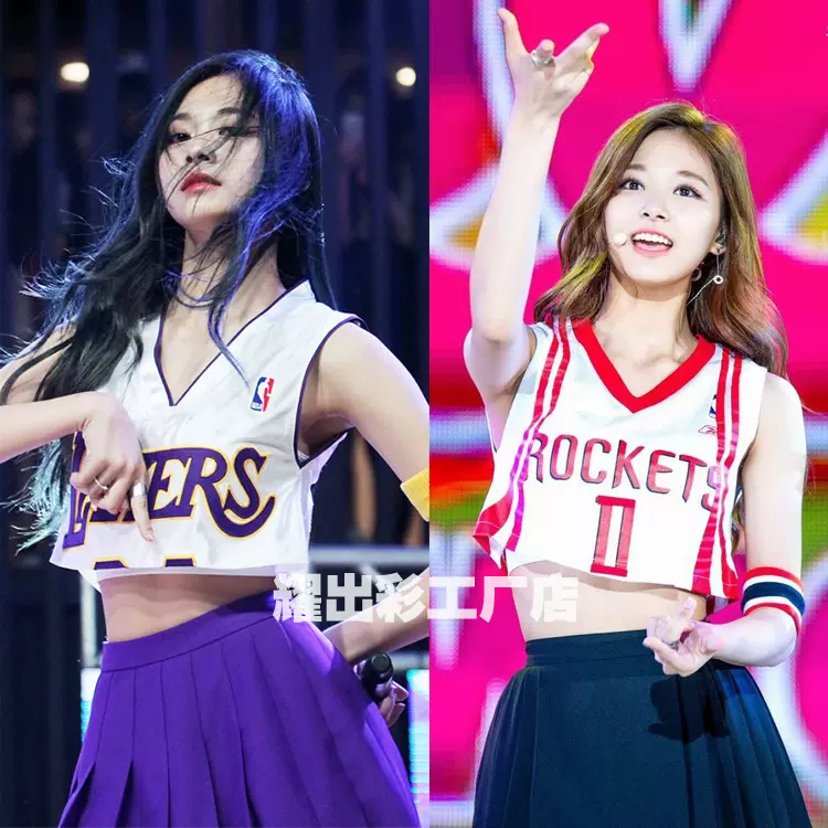 Twice 同款啦啦队服装女大学生套装拉拉队服啦啦操比赛服女