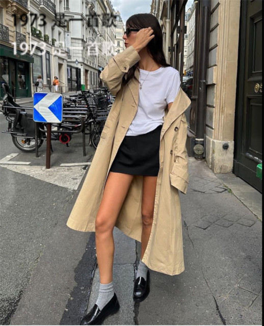 American hot girl miniskirt low waist suit skirt slim matte skirt versatile slim hip A-line skirt pants women