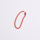 Pearl chain DIY beaded material jewelry accessories metal chain color spray paint bead chain wave bead chain tag chain
