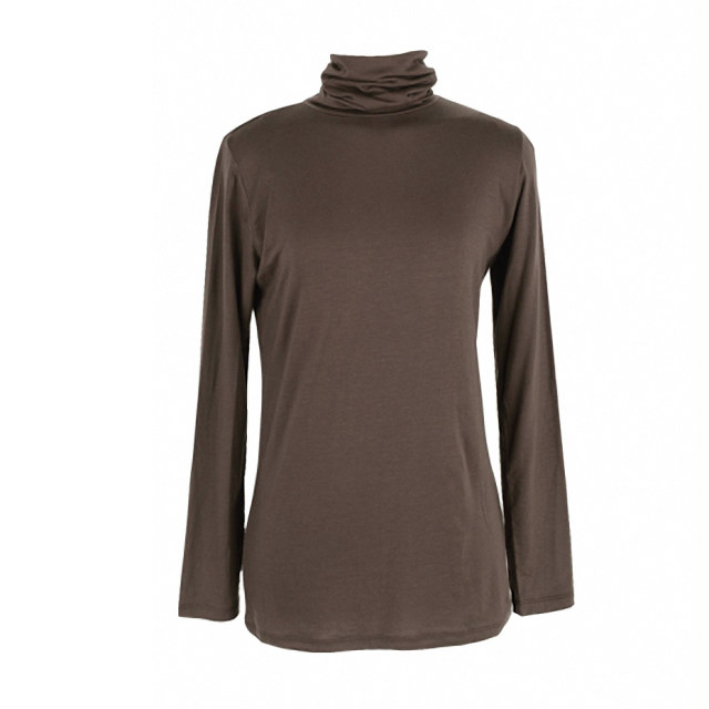 Pregnant women's high neck long sleeve T-shirt Modal slim fit pile collar inner base shirt spring and autumn top maternity clothes winter