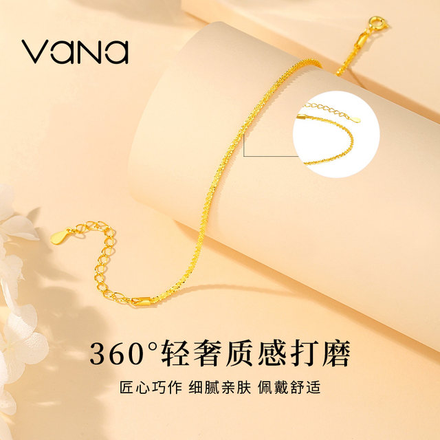 Vana Gypsophila Bracelet Women's Sterling Silver 2025 New Light Luxury Niche Exquisite Bracelet Birthday Gift for Girlfriend