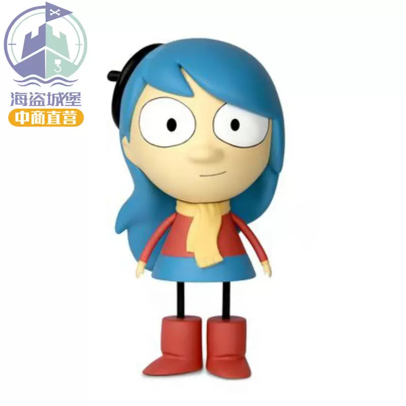 漫画原著 希尔达模型本hilda Collectable Figurine 周边手办希尔达周边希尔达官方收藏人偶7岁以上英文原版