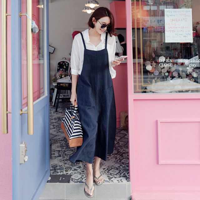 Chunshiman 2018 Spring and Autumn New Style Shirt Women's Mid-Length Loose Large Size White Stand Collar Seven-Cross Sleeve Base Shirt Trendy