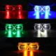 Motorcycle taillight flashing LED colorful modified electric brake light ghost fire pedal universal Yamaha warning light