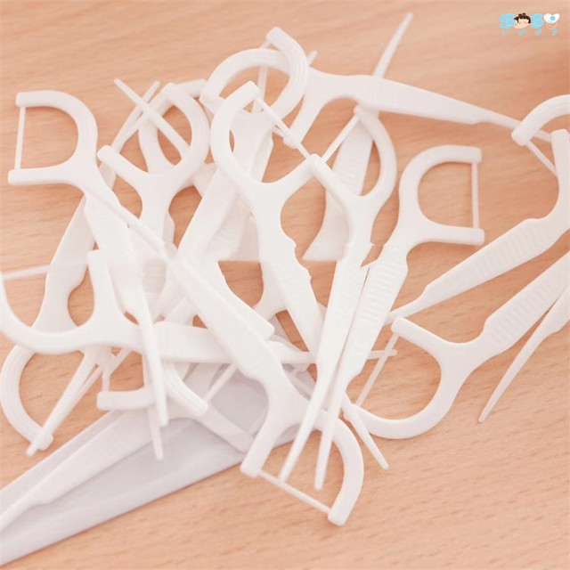 [SOSO Global] Hamiya dental floss sticks for adults and children, safe ultra-fine flat wire toothpicks for cleaning between teeth