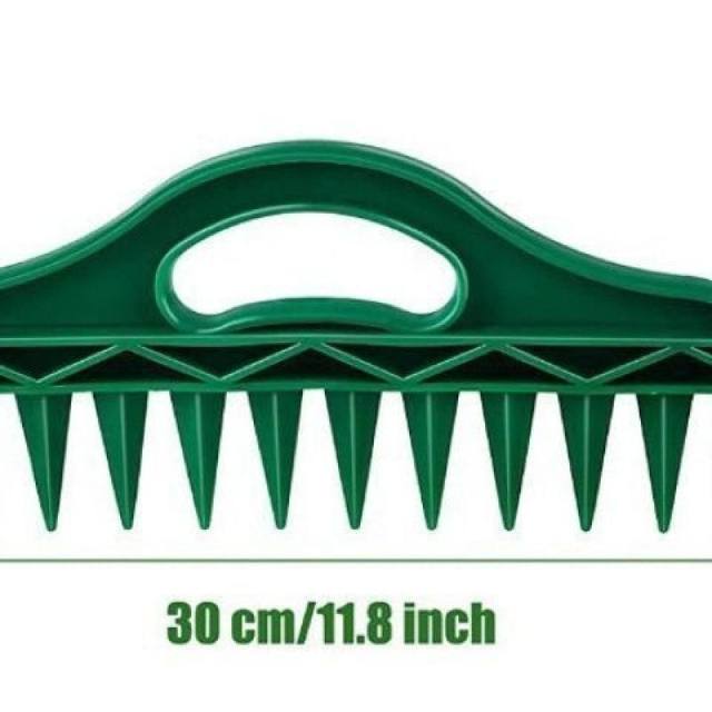 
Agricultural artificial seeding hole punch soil quick drilling gardening seed spacing rake lazy vegetable seeder