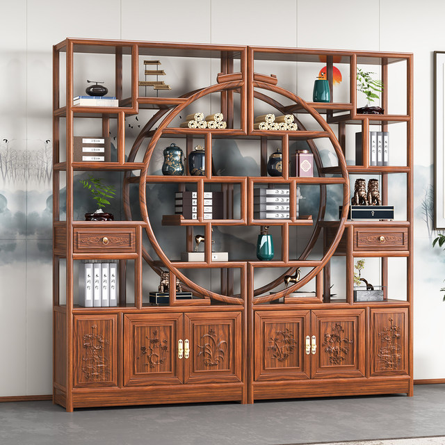 (Excellent discount) Bo Gu rack Solid wood Chinese style Duobao ...