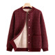 
Middle-aged and elderly women's clothes, mothers' winter jacket, plus fleece, grandma's thick sweater, cardigan, old lady's fashionable jacket