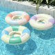 New sunshade children swimming ring baby sitting circle boy and girl children swimming ring Nordic style ins retro parent-child