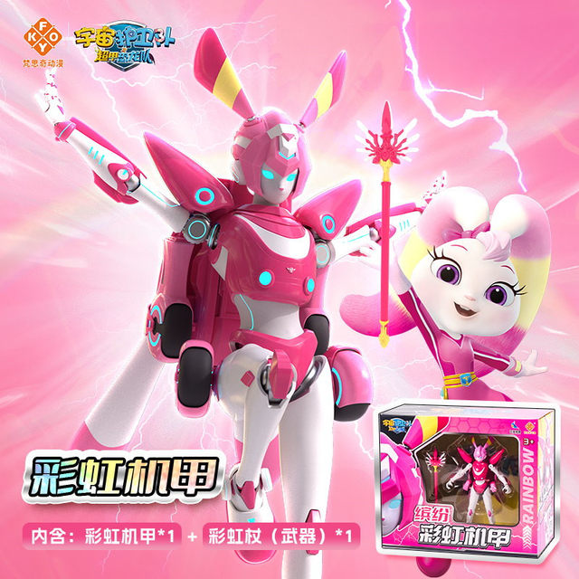 Genuine Guardians of the Universe Super Armor Dinosaur Team Lightning Mecha Transformation Robot Children's Toy Boy