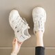 Ugly cute hiking shoes for women 2025 spring new outdoor sports shoes 34 small size light hiking shoes casual running shoes