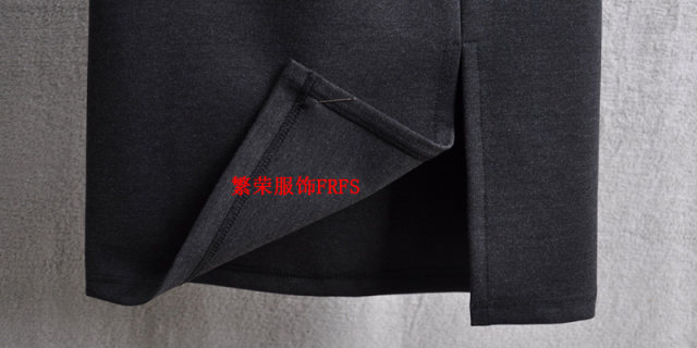 New autumn and winter polyester cotton skirt high waist hip skirt mid-length skirt pencil skirt large size women's clothing