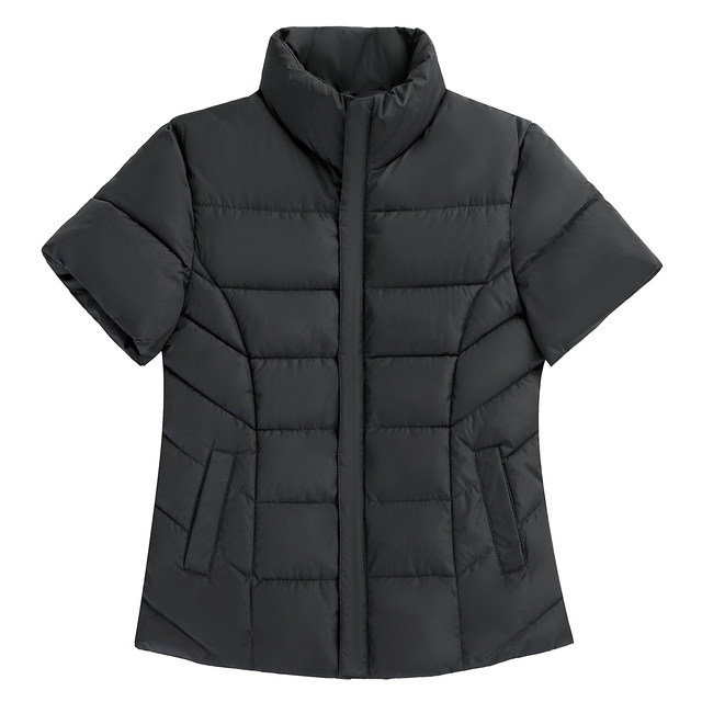 Hengyuanxiang Group Caiyang middle-aged and elderly women's vest mother's vest half-sleeved vest down cotton vest grandma