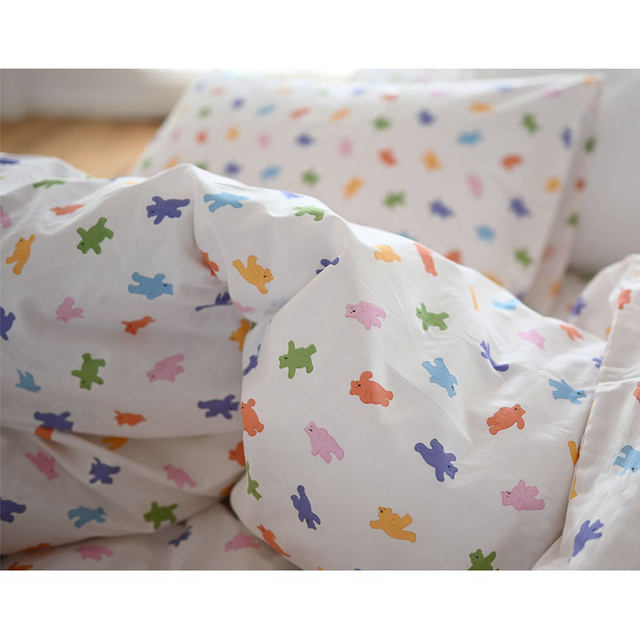 Special offer pure cotton sheet single piece cotton single and double quilt cover 1.5m1.8m student dormitory bedding twill