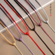 Snake Year Red Rope Necklace Rope Hand-woven Rope Red Rope Hanging Neck Rope Gantry Rope Golden Jade Jade Pendant Rope