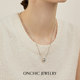 Onchic Love Series Pendant Necklace Women's Light Luxury Clavicle Chain Niche Design