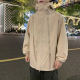 Men's coat autumn and winter thin hooded windproof jacket casual sports tops trendy boys' windbreaker jacket