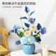Fake flower simulation flower furnishings dry flower bouquet living room ornaments Flower art home decoration high -end dining tables swinging flowers and flowers