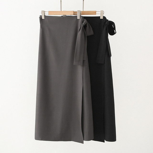 2025 Spring and Autumn New Design Elegant Commuter High Waist Lace One-piece A-line Skirt Long Skirt