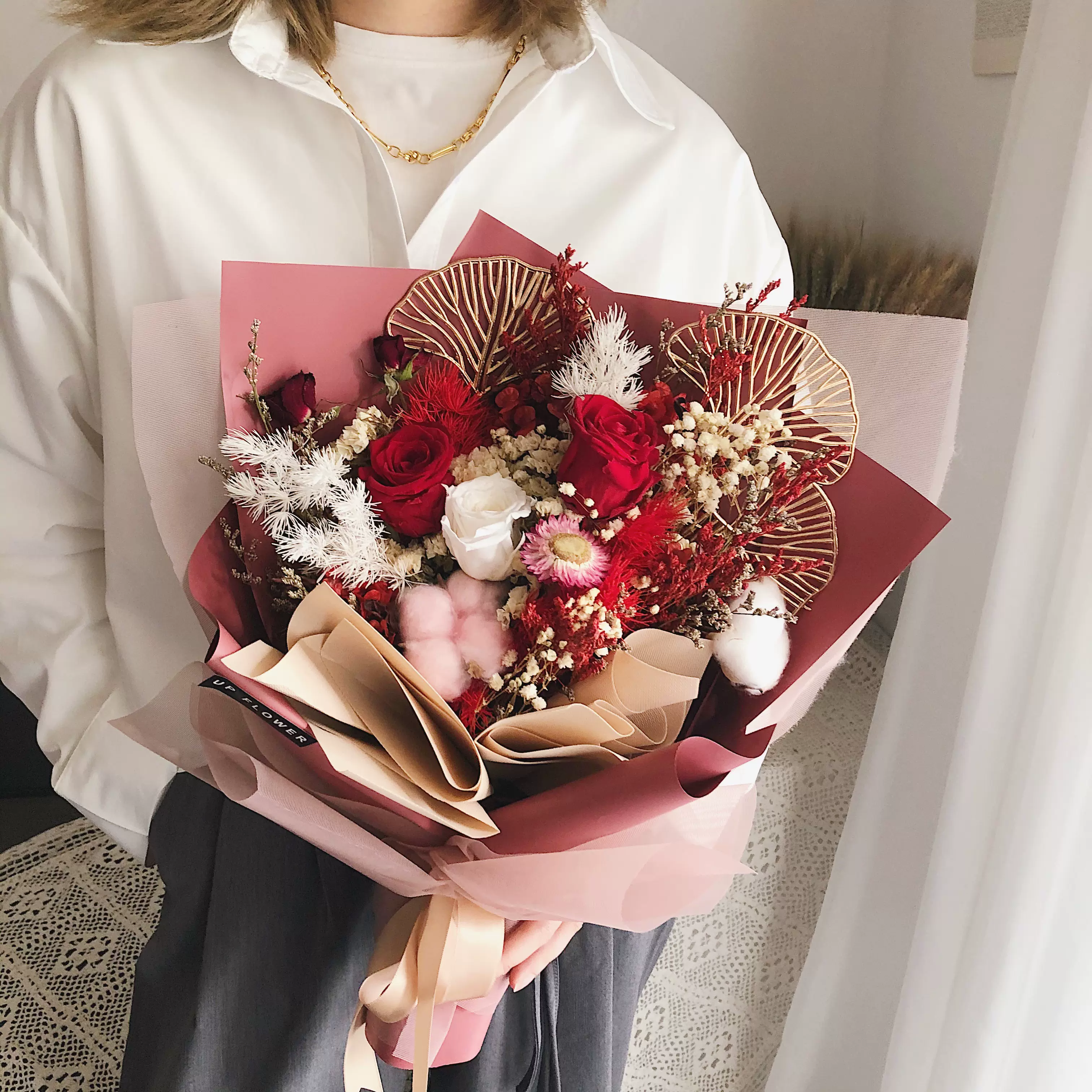 母亲节韩式花束 新人首单立减十元 21年11月 淘宝海外