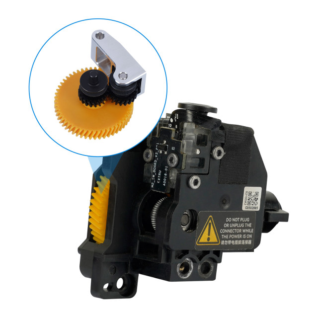 Tuozhu X1/P1P/S 3D printer Hardroclated steel extruder Gear component nano -coating feeding component