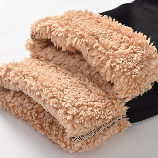 Middle-aged and elderly women's pants plus velvet pants thickened outer wear pants for the elderly women's grandmother pants winter warm mom pants casual pants