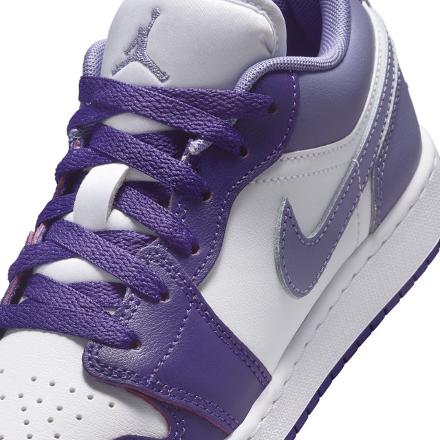Jordan official Nike Jordan boy AJ1 board shoes big children's sports shoes summer low top air cushion 553560