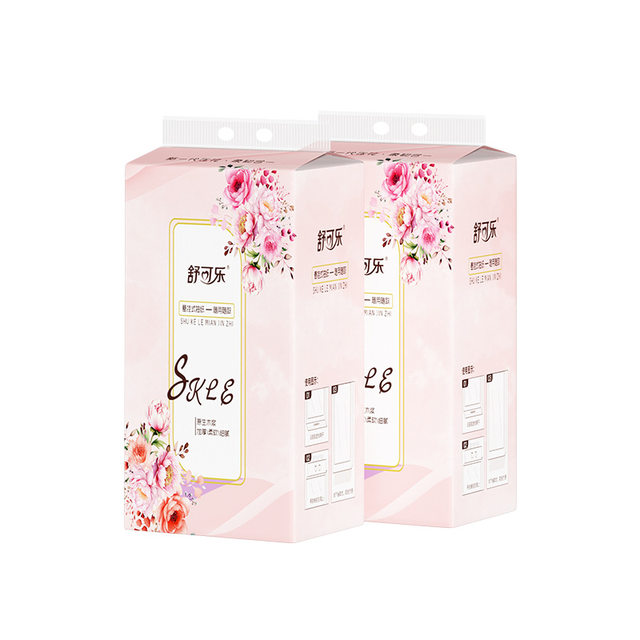 Hanging tissue paper wholesale toilet paper facial tissue household maternal and infant large quantity